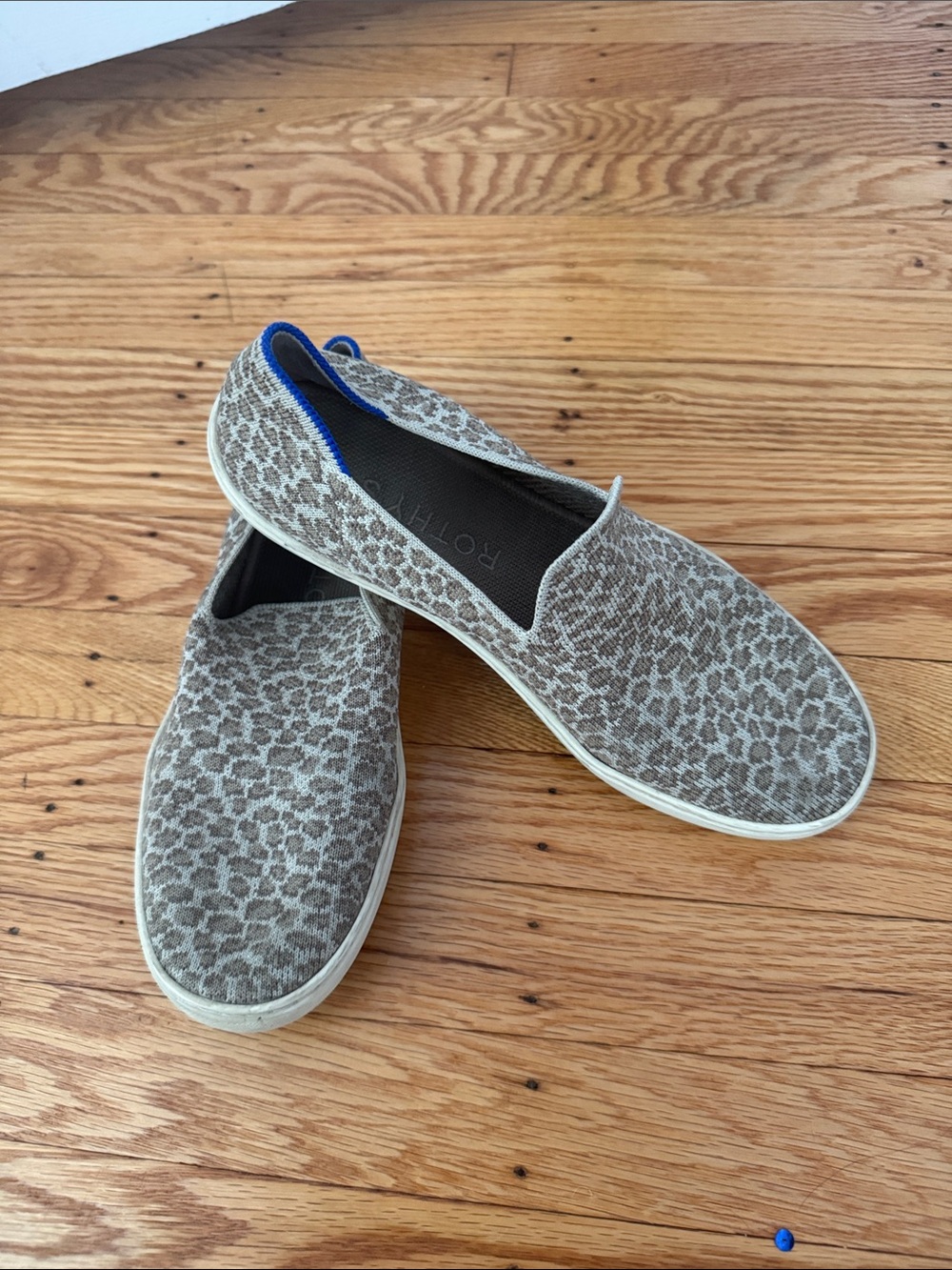 Slip-On Women’s Rothy’s  in Taupe Leopard Print